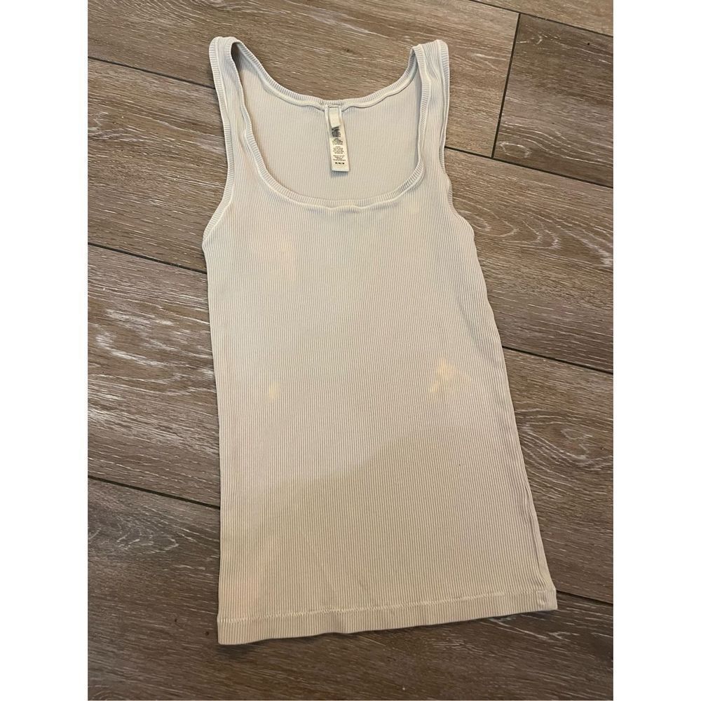 Skims Cotton Rib Long Tank Defect - Picture 14 of 16